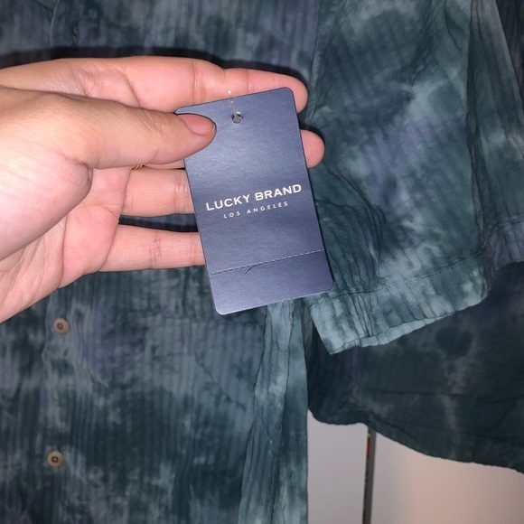 Men’s M Blue Tie Dye Matching Shirts & Shorts Set - Picture 6 of 14